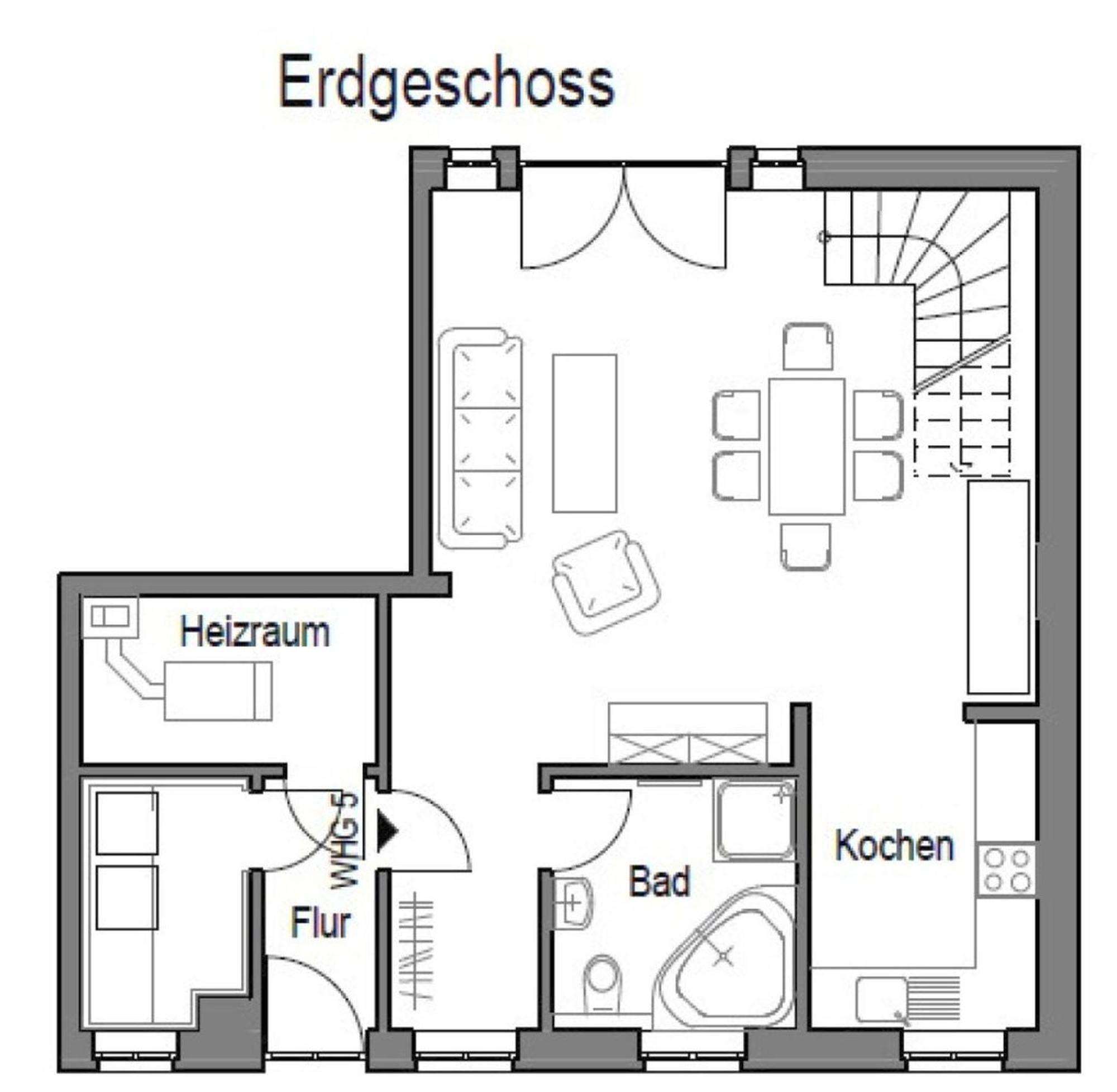 Deichhof Whg 5 Apartment Dunsum Екстериор снимка